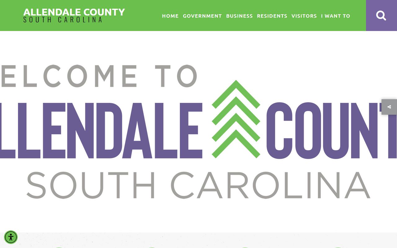 Allendale County Court records official county homepage